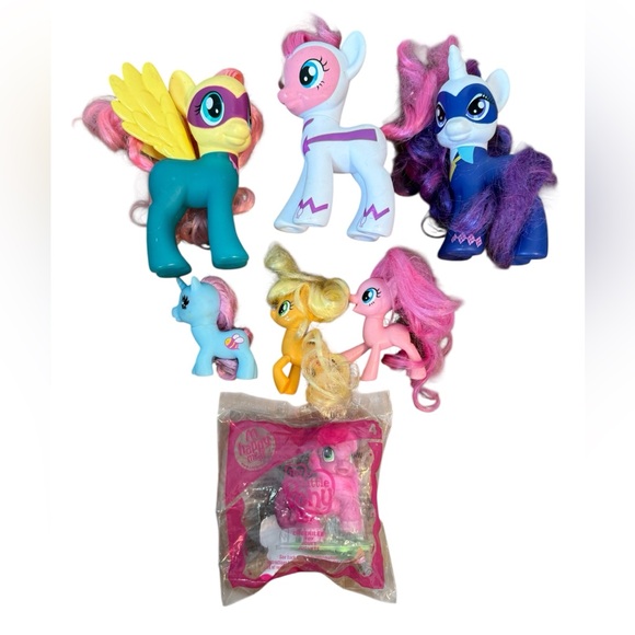 Hasbro My little Pony figures 2009/2010 lot of 7 - Picture 1 of 9
